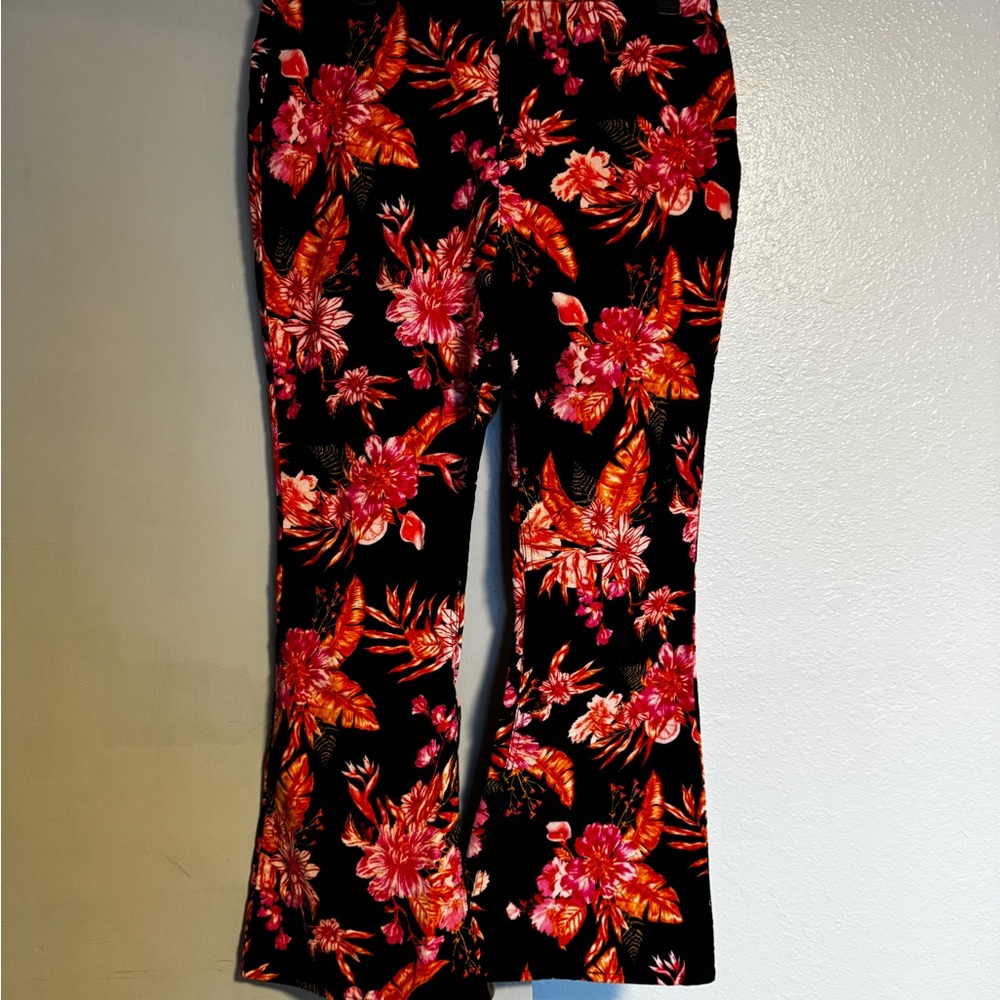 Floral Print Pants